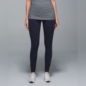 Lululemon Wunder Under Pant Roll Down
Diamond Jacquard Space Dye Black Nightfall